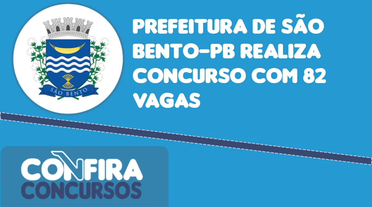 Prefeitura De S O Bento Pb Realiza Concurso Vagas