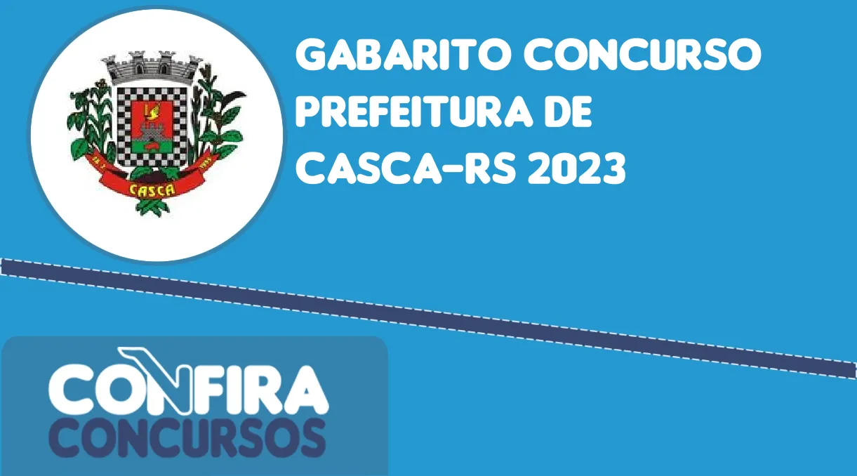 Gabarito Concurso Prefeitura De Casca Rs